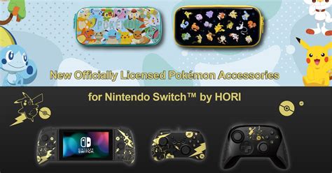 You can deck out your Switch Pokémon-style with these Hori accessories ...