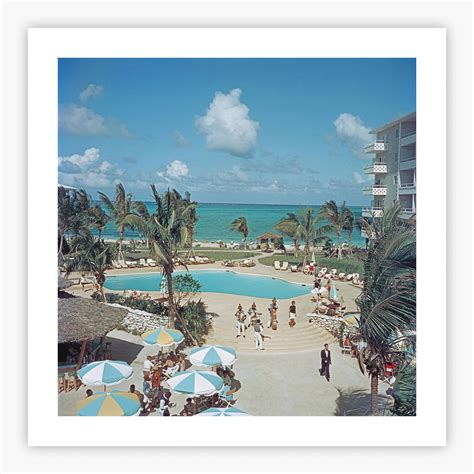 Nassau Beach Hotel - Slim Aarons Print