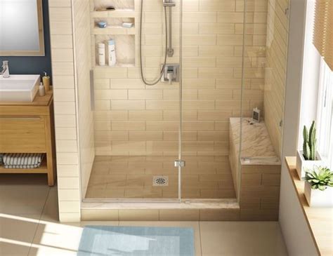 Tile Redi P3048C-RB30-KIT Base'N Bench 30" x 60" | Build.com | Bathroom ...