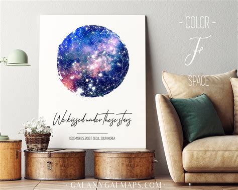 Star Chart Poster Star Chart Art Print Space Decor | Etsy Canada