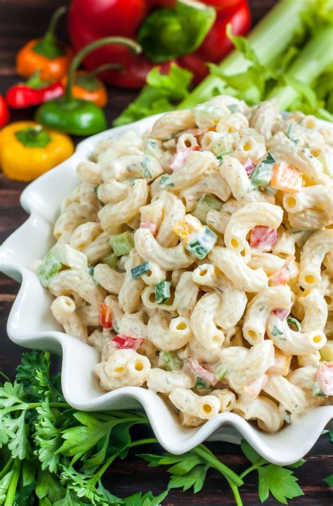 southern style macaroni salad