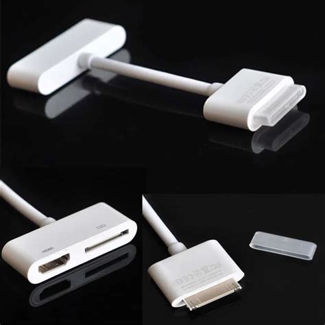 New Digital AV HDMI to HDTV Cable Adapter for iPad 2 3 iPhone 4 4S iPod Touch-in HDMI Cables ...