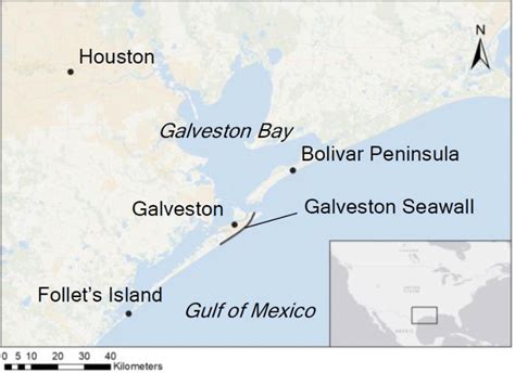 Map Of Texas Gulf Coast Cities