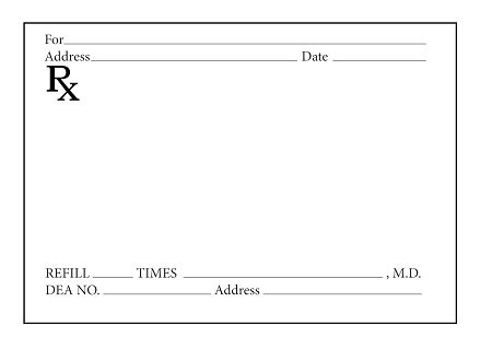 Prescription Pads | Pharmacy Vials