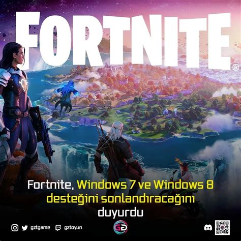 Fortnite, windows 7 ve 8 desteğini kesti