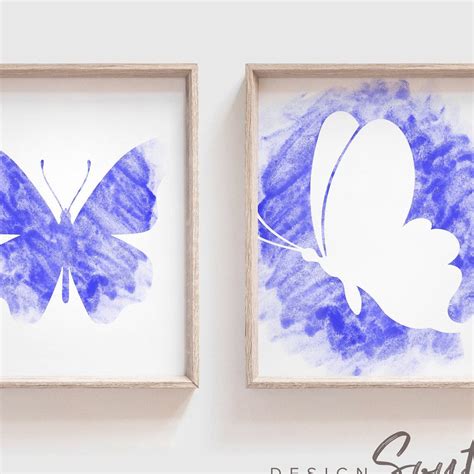 Butterfly Watercolor Prints Butterfly Baby Shower Gift Three - Etsy