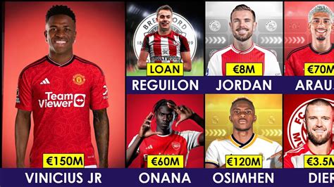 🚨 ALL CONFIRMED TRANSFERS WINTER 2024 🔥, VINICIUS JR🔥, VICTOR OSIMHEN🔥 ...