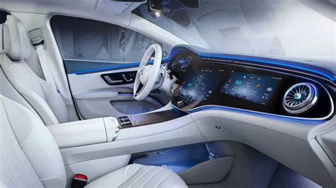 2022 Mercedes-Benz EQS Futuristic Interior Fully Revealed In Official ...