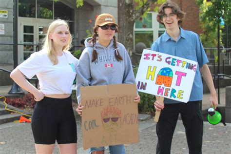 PHOTOS: Climate march draws 60 participants to Maple Ridge City Hall - Maple Ridge-Pitt Meadows News