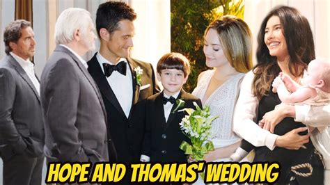 Eric organizes Hope and Thomas's wedding The Bold and the Beautiful Spoilers - YouTube