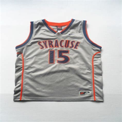 ThrowBackz — Vintage Syracuse University Carmelo Anthony Basketball Jersey