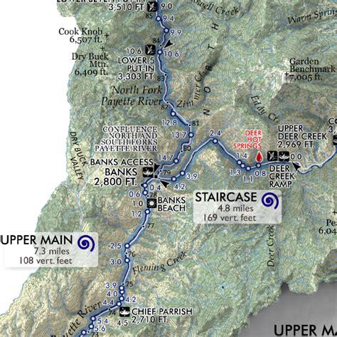 Payette River Idaho Map — Mitchell Geography