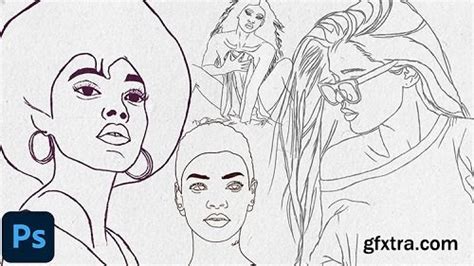 Beginners Guide To Sketching Portraits In Photoshop » GFxtra