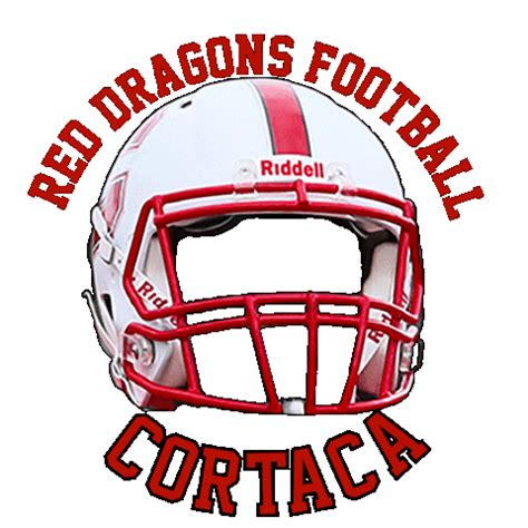 Red Dragons Football Sticker by SUNY Cortland for iOS & Android | GIPHY