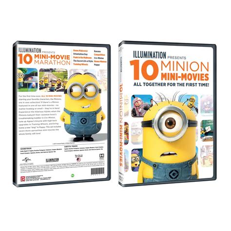 10 MINION MINI-MOVIES (DVD) - Poh Kim Video