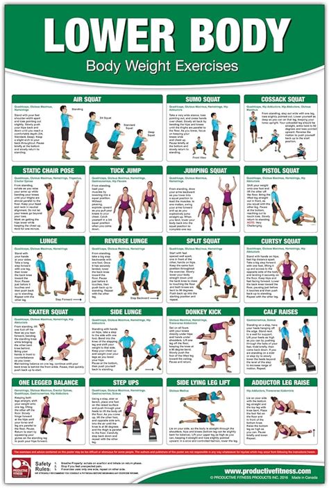 Legs Exercise Poster | lupon.gov.ph