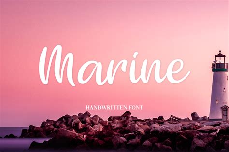 Marine Script Font - Free Font