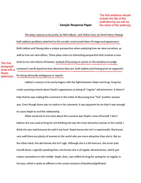 What is a Reaction Paper: Tips on How to Write and examples - How to write a thesis statement ...