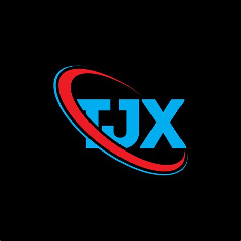 logotipo de tjx. carta tjx. diseño del logotipo de la letra tjx ...