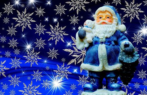 Christmas Santa Claus Blue · Free photo on Pixabay