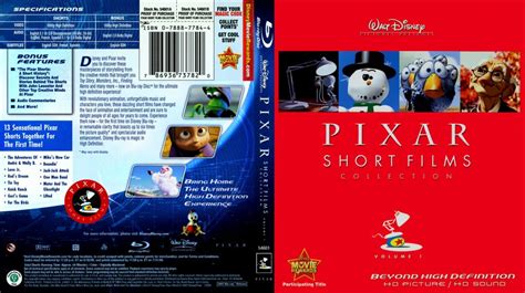 Pixar Short Films Collection Volume 1 - Movie Blu-Ray Scanned Covers - Pixar Short Films ...