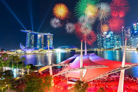 Fireworks in Singapore puzzle in Puzzle of the Day jigsaw puzzles on ...