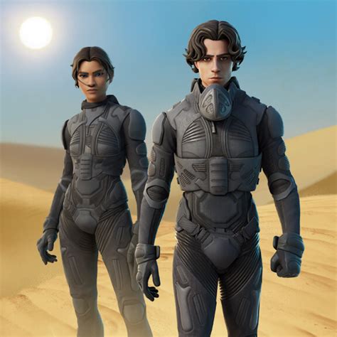 Paul Atreides and Chani Travel from Planet Dune to the Fortnite Item Shop