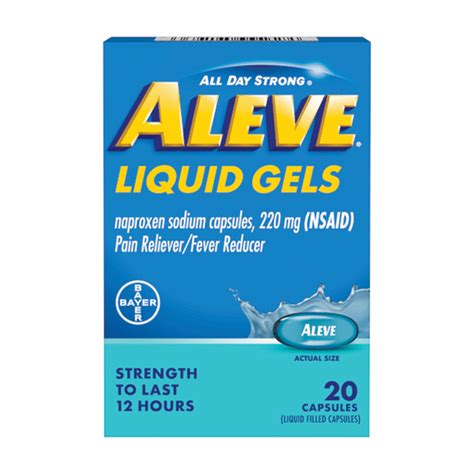 Aleve Liquid Gels 20ct - PTL ONE