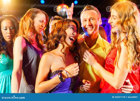 Party People Dancing in Disco or Club Stock Photo - Image of entertainment, celebrate: 24331118