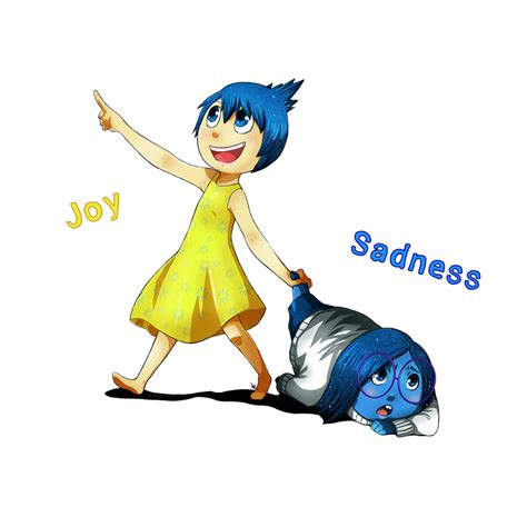 Inside Out-Joy and Sadness by InnocenceShiro on DeviantArt