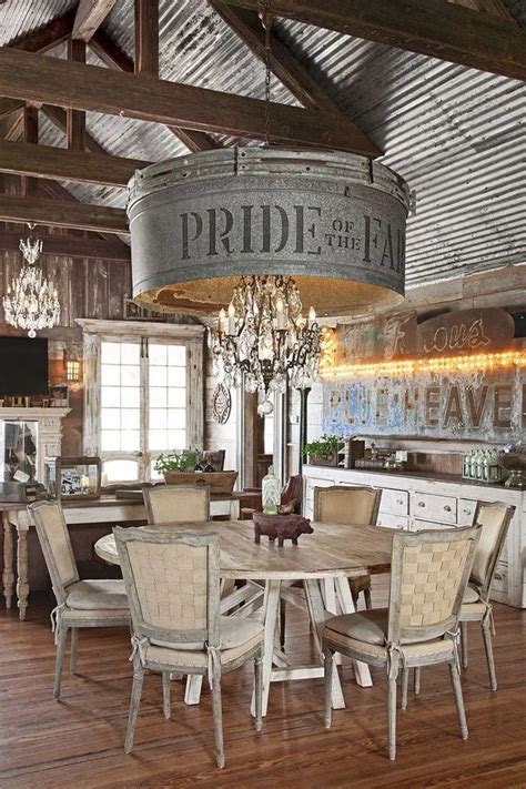 20+ Rustic Farmhouse Dining Room Decor