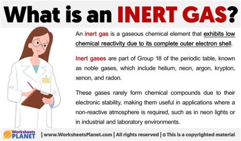 What is an Inert Gas | Definition of Inert Gas