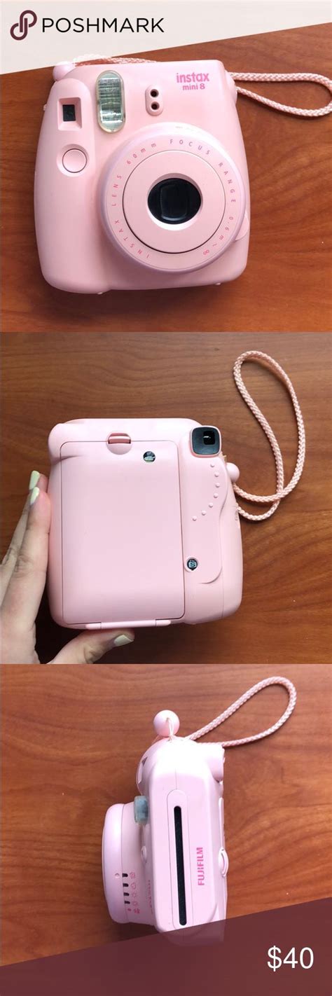 Pink INSTAX Polaroid camera | Pink polaroid camera, Polaroid camera, Instax