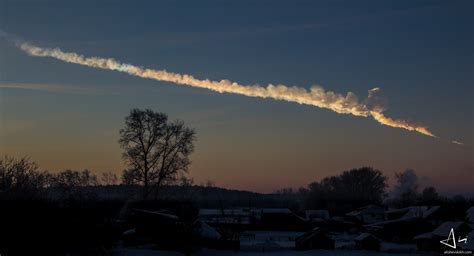 2013 Chelyabinsk Meteor Trail • Alex Alishevskikh Photography