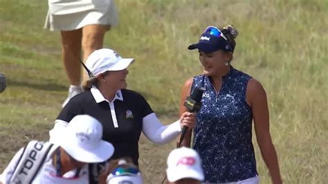 Lexi Thompson First Round Interview | 2023 The Ascendant LPGA | LPGA | Ladies Professional Golf ...