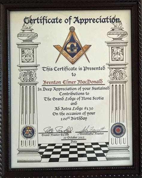 Masonic Certificate Of Appreciation Template Unique In Amazing Firefighter Certi… | Certificate ...