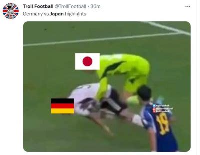 Top 7 funny memes as Germany lose to Japan in the FIFA World Cup 2022 | Pixstory