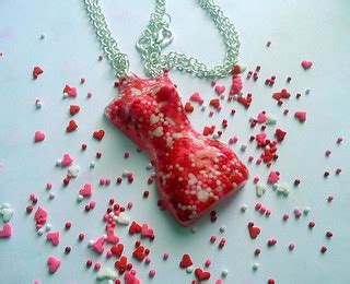 Valentine Candy Girl Resin Dress Form Necklace | Ritzee Rebel | Flickr