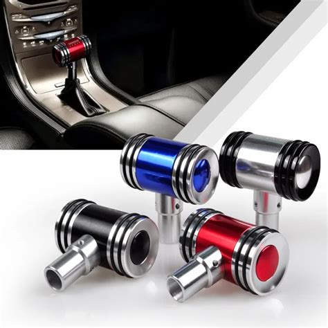 Car Styling Aluminum Alloy Car Gear Shift Knob Universal Manual ...