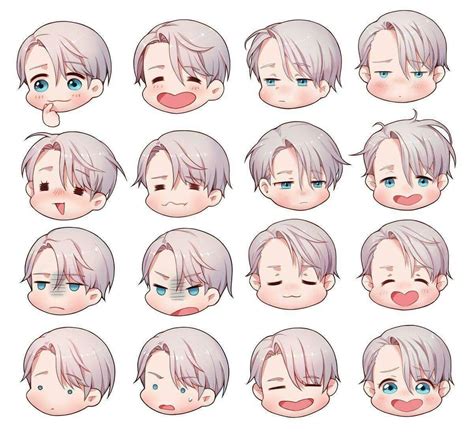 Pin by Lunaki Shirayu on Yuri on Ice | Chibi boy, Chibi hair, Chibi sketch