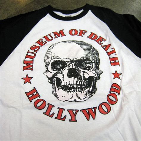 Museum Of Death Hollywood Logo (Black) - Jersey Shirt | Museum of Death in Hollywood and New Orleans