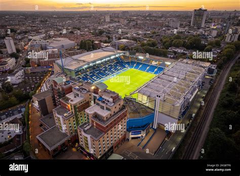 Stamford Bridge Stadium, the Home of Chelsea Football Club in London ...