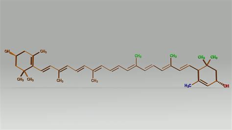 Xanthophyll Structure Obj