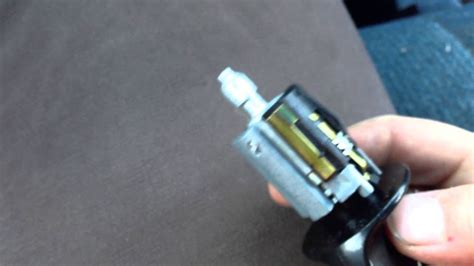 How to remove ignition lock cylinder ford f150