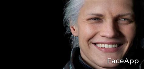 Vergil smiling by Fountain777 on DeviantArt