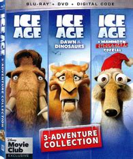 Ice Age / Ice Age: Dawn of the Dinosaurs / Ice Age: A Mammoth Christmas Special - 3-Adventure ...