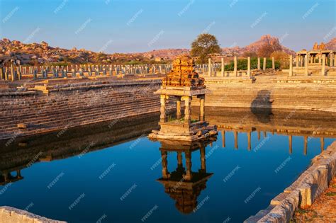 Premium Photo | Hampi vijayanagara empire monuments india