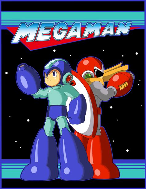 Mega Man and Proto Man by JusteDesserts on DeviantArt