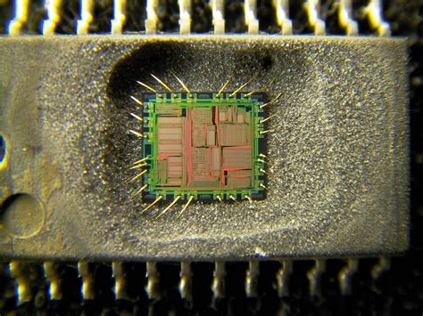integrated circuit - How thick (or thin) is the die/wafer inside an IC ...