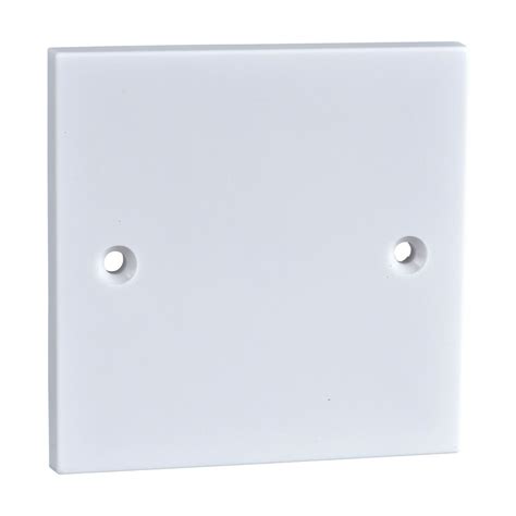 Single Gang Blank Plate Wall Socket Cover White Schneider Exclusive ...